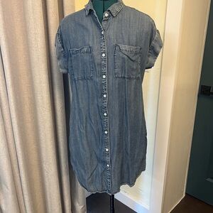 Velvet Heart Blue Denim Shirt Dress